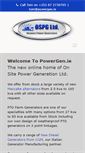 Mobile Screenshot of powergen.ie